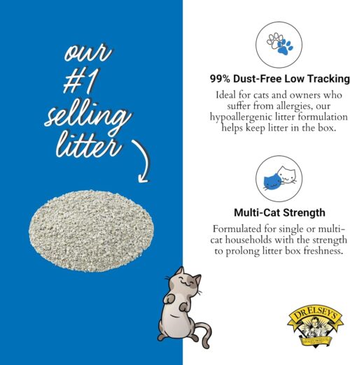 Dr. Elsey's Ultra Premium Clumping Cat Litter, 40 pound bag ( Pack May Vary ) - Image 3
