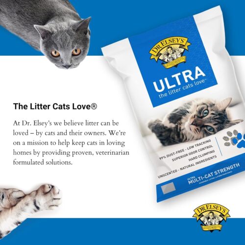 Dr. Elsey's Ultra Premium Clumping Cat Litter, 40 pound bag ( Pack May Vary ) - Image 7