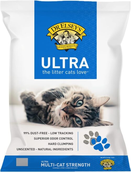 Dr. Elsey's Ultra Premium Clumping Cat Litter, 40 pound bag ( Pack May Vary ) - Image 9