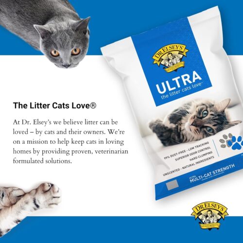 Dr. Elsey's Ultra Premium Clumping Cat Litter, 40 pound bag ( Pack May Vary ) - Image 13