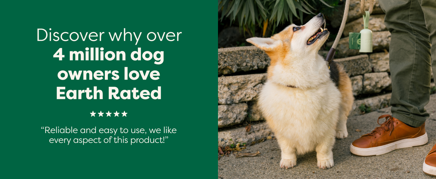 discover why 4 million dog owners love Earth Rated