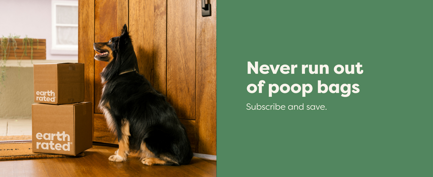 never run out of poop bags