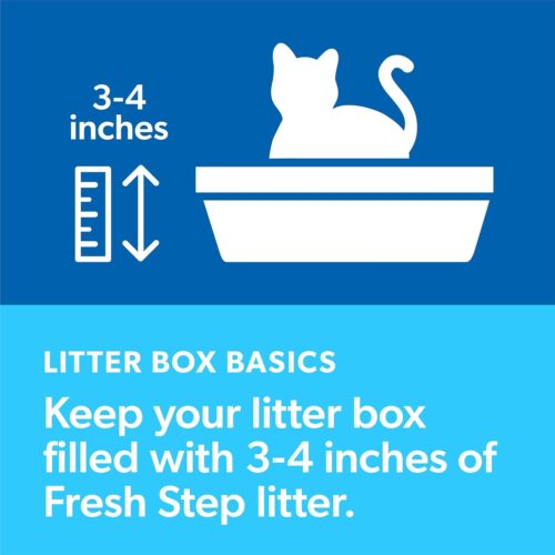 Fresh Step Extreme Clumping Litter With Febreze Freshness, Mountain Spring Scent Clumping Cat Litter With Guaranteed Odor Control, 14 lb. Box - Image 4