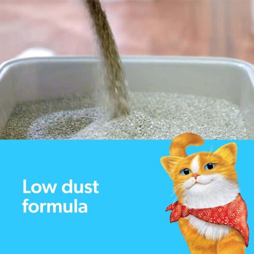 Fresh Step Extreme Clumping Litter With Febreze Freshness, Mountain Spring Scent Clumping Cat Litter With Guaranteed Odor Control, 14 lb. Box - Image 7