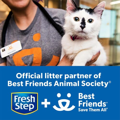 Fresh Step Extreme Clumping Litter With Febreze Freshness, Mountain Spring Scent Clumping Cat Litter With Guaranteed Odor Control, 14 lb. Box - Image 10