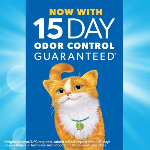 Fresh Step Extreme Clumping Litter With Febreze Freshness, Mountain Spring Scent Clumping Cat Litter With Guaranteed Odor Control, 14 lb. Box - Image 17