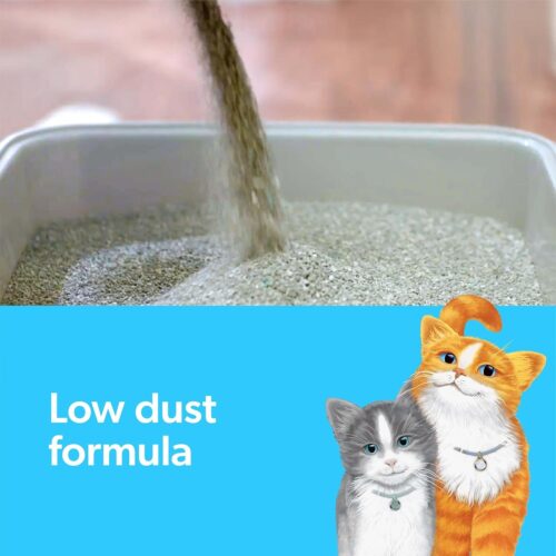 Fresh Step Extreme Clumping Litter With Febreze Freshness, Mountain Spring Scent Clumping Cat Litter With Guaranteed Odor Control, 14 lb. Box - Image 38
