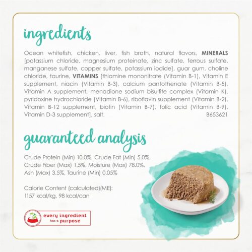 Purina Fancy Feast Seafood Classic Pate Collection Grain Free Wet Cat Food Variety Pack - (Pack of 30) 3 oz. Cans - Image 303