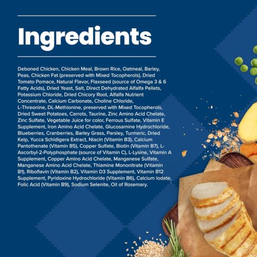Blue Buffalo Life Protection Formula Adult Dry Dog Food, Helps Build and Maintain Strong Muscles, Made with Natural Ingredients, Chicken & Brown Rice Recipe, 30-lb. Bag - Image 18