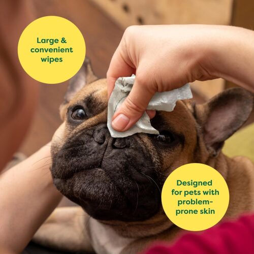 Earth Rated Pet Grooming Wipes for Dogs and Cats, Hypoallergenic, Cleaning and Hydrating, for Paws, Body and Butt, Unscented, 100 Count - Image 49