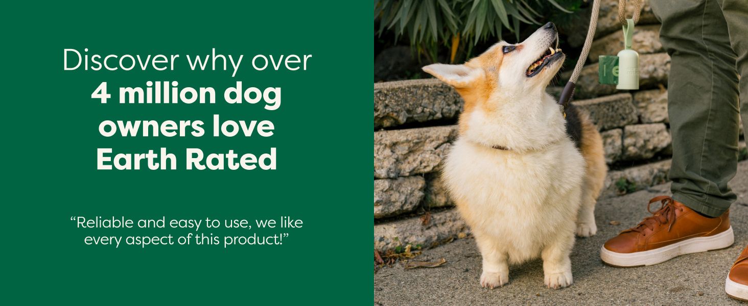 discover why 4 million dog owners love Earth Rated