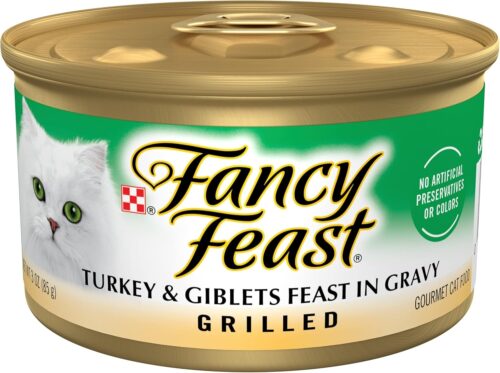 Fancy Feast Poultry and Beef Feast Classic Pate Collection Grain Free Wet Cat Food Variety Pack - (Pack of 30) 3 oz. Cans - Image 19
