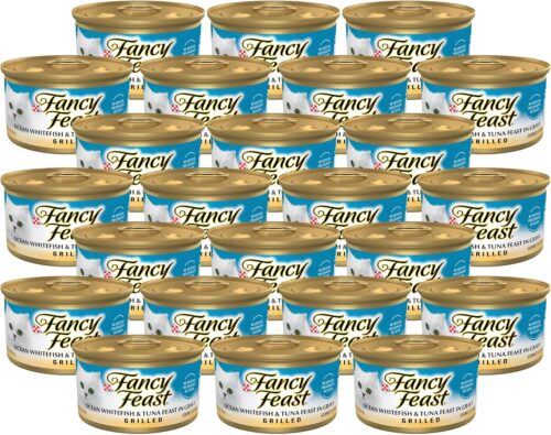 Fancy Feast Poultry and Beef Feast Classic Pate Collection Grain Free Wet Cat Food Variety Pack - (Pack of 30) 3 oz. Cans - Image 33