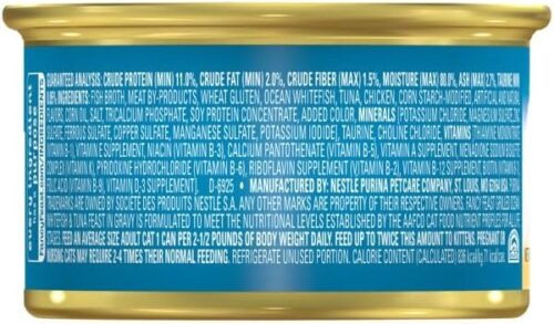Fancy Feast Poultry and Beef Feast Classic Pate Collection Grain Free Wet Cat Food Variety Pack - (Pack of 30) 3 oz. Cans - Image 35