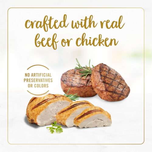 Fancy Feast Poultry and Beef Feast Classic Pate Collection Grain Free Wet Cat Food Variety Pack - (Pack of 30) 3 oz. Cans - Image 45
