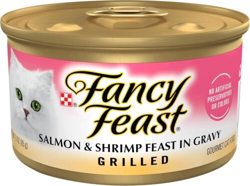 Fancy Feast Poultry and Beef Feast Classic Pate Collection Grain Free Wet Cat Food Variety Pack - (Pack of 30) 3 oz. Cans - Image 119
