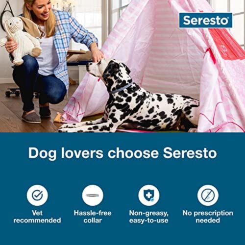 Seresto Large Dog Vet-Recommended Flea & Tick Treatment & Prevention Collar for Dogs Over 18 lbs. | 8 Months Protection - Image 3