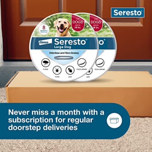 Seresto Large Dog Vet-Recommended Flea & Tick Treatment & Prevention Collar for Dogs Over 18 lbs. | 8 Months Protection - Image 11
