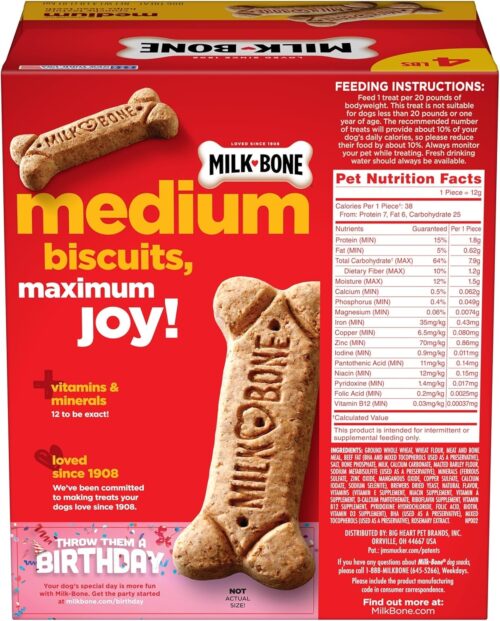 Milk-Bone Original Dog Treats Biscuits for Medium Dogs, 10 Pound - Image 19