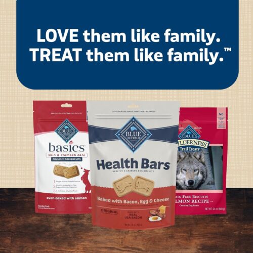 Blue Buffalo Health Bars Crunchy Dog Biscuits, Oven-Baked With Natural Ingredients, Pumpkin & Cinnamon, 16-oz Bag - Image 19