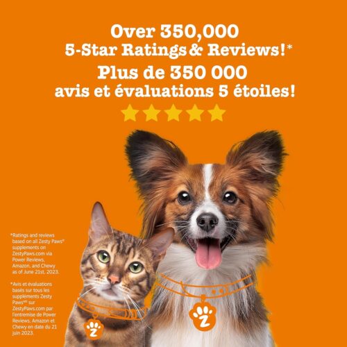 Zesty Paws Dog Allergy Relief- Dog Itching Skin Relief- Dog Probiotics for Itchy Skin and Itchy Ears- Dog Allergy Paw Relief- Dog Allergy Chews- Dog Itch Relief - Dog Skin Allergy Relief - Lamb - 90ct - Image 6