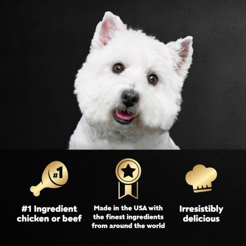 CESAR Adult Wet Dog Food Classic Loaf in Sauce Grilled Chicken, Filet Mignon, Porterhouse Steak, Beef, Chicken & Liver and Turkey Variety Pack, 3.5 oz. Easy Peel Trays, Pack of 36 - Image 44