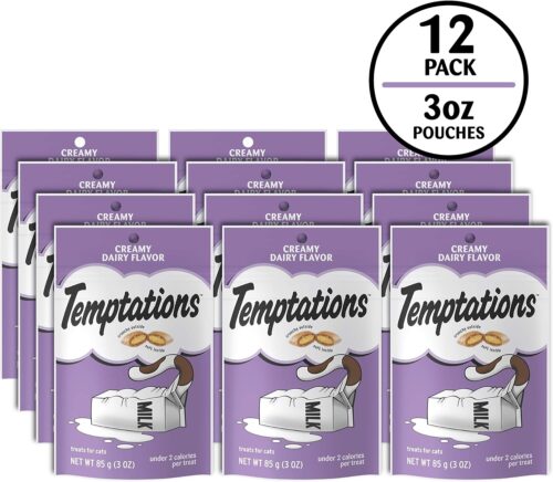 TEMPTATIONS Classic Crunchy and Soft Cat Treats Tasty Chicken Flavor, 16 Ounce (Pack of 1) - Image 28