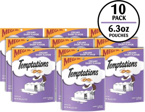 TEMPTATIONS Classic Crunchy and Soft Cat Treats Tasty Chicken Flavor, 16 Ounce (Pack of 1) - Image 39