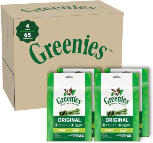 Greenies Original Teenie Natural Dental Care Dog Treats, 36 oz. Pack (130 Treats) - Image 14