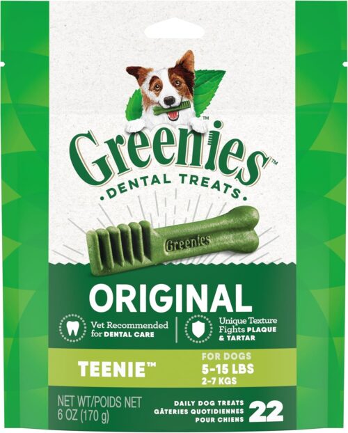 Greenies Original Teenie Natural Dental Care Dog Treats, 36 oz. Pack (130 Treats) - Image 28