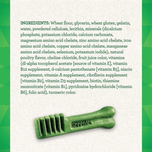 Greenies Original Teenie Natural Dental Care Dog Treats, 36 oz. Pack (130 Treats) - Image 35