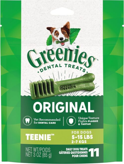 Greenies Original Teenie Natural Dental Care Dog Treats, 36 oz. Pack (130 Treats) - Image 40