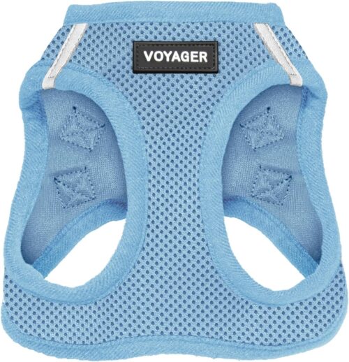 Best Pet Supplies Voyager Step-in Air Dog Harness - All Weather Mesh, Reflective, No Pull Harness for Small, Medium Dogs, Cats - Secure with Hook & Loop Fastener, Buckle, Double D-Rings - Fuchsia, S - Image 23