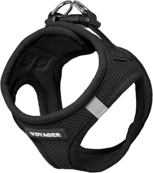 Best Pet Supplies Voyager Step-in Air Dog Harness - All Weather Mesh, Reflective, No Pull Harness for Small, Medium Dogs, Cats - Secure with Hook & Loop Fastener, Buckle, Double D-Rings - Fuchsia, S - Image 61