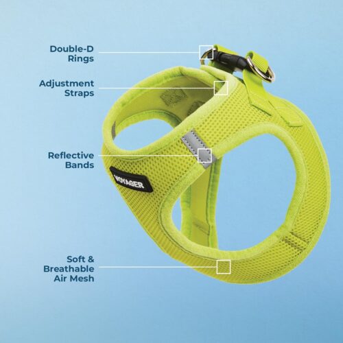 Best Pet Supplies Voyager Step-in Air Dog Harness - All Weather Mesh, Reflective, No Pull Harness for Small, Medium Dogs, Cats - Secure with Hook & Loop Fastener, Buckle, Double D-Rings - Fuchsia, S - Image 71