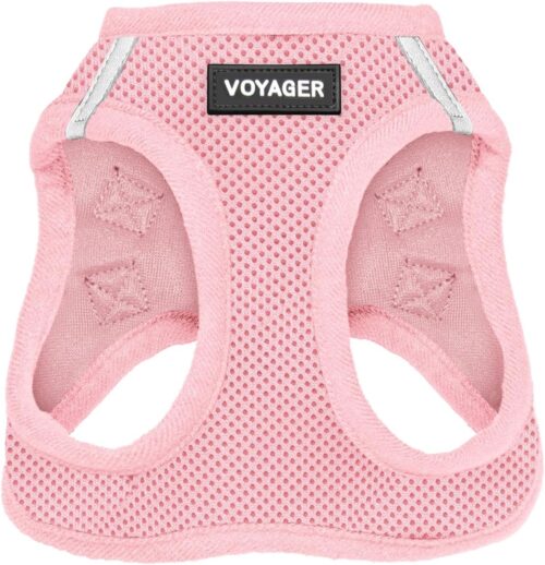 Best Pet Supplies Voyager Step-in Air Dog Harness - All Weather Mesh, Reflective, No Pull Harness for Small, Medium Dogs, Cats - Secure with Hook & Loop Fastener, Buckle, Double D-Rings - Fuchsia, S - Image 94