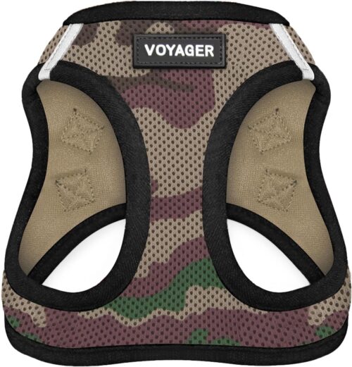 Best Pet Supplies Voyager Step-in Air Dog Harness - All Weather Mesh, Reflective, No Pull Harness for Small, Medium Dogs, Cats - Secure with Hook & Loop Fastener, Buckle, Double D-Rings - Fuchsia, S - Image 112