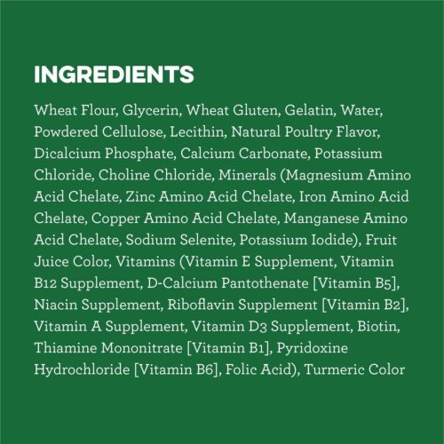 Greenies Original Teenie Natural Dental Care Dog Treats, 12 oz. Pouch (43 Treats) - Image 8