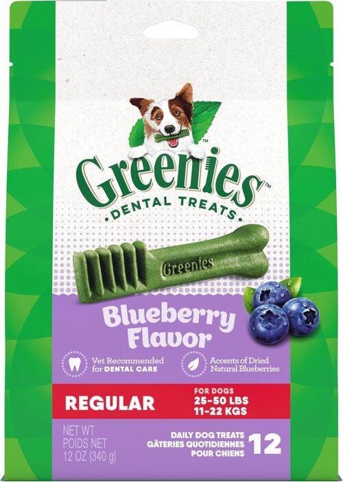 Greenies Original Teenie Natural Dental Care Dog Treats, 12 oz. Pouch (43 Treats) - Image 15