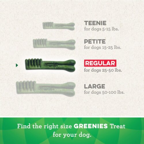 Greenies Original Teenie Natural Dental Care Dog Treats, 12 oz. Pouch (43 Treats) - Image 18