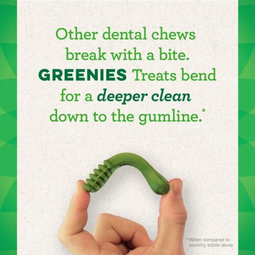 Greenies Original Teenie Natural Dental Care Dog Treats, 12 oz. Pouch (43 Treats) - Image 27