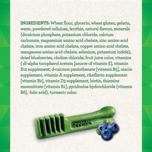 Greenies Original Teenie Natural Dental Care Dog Treats, 12 oz. Pouch (43 Treats) - Image 30