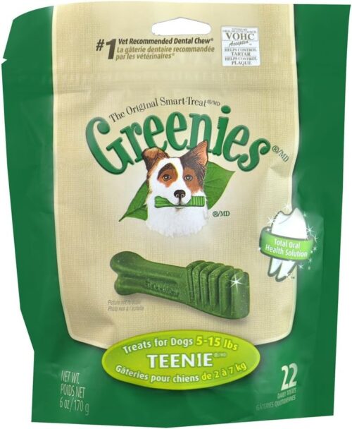 Greenies Original Teenie Natural Dental Care Dog Treats, 12 oz. Pouch (43 Treats) - Image 43