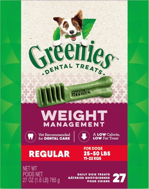 Greenies Original Teenie Natural Dental Care Dog Treats, 12 oz. Pouch (43 Treats) - Image 44