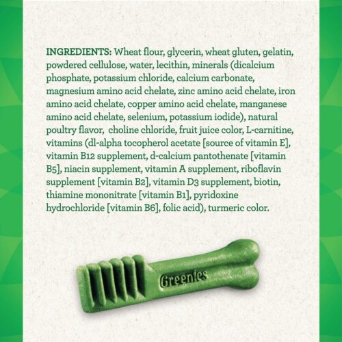 Greenies Original Teenie Natural Dental Care Dog Treats, 12 oz. Pouch (43 Treats) - Image 49