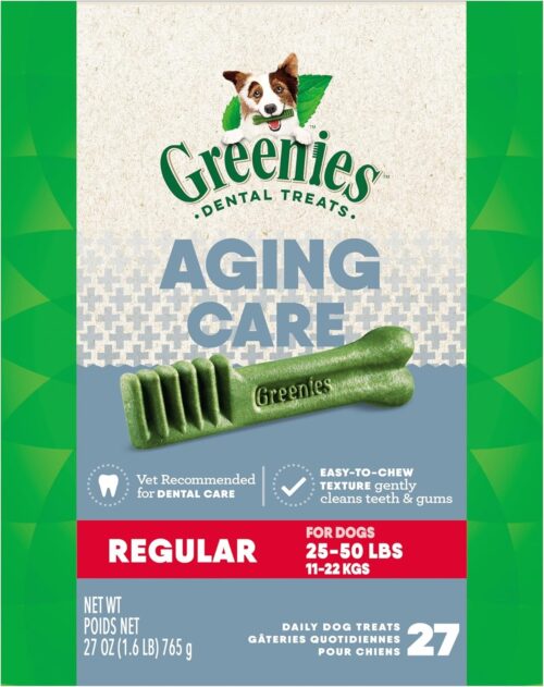 Greenies Original Teenie Natural Dental Care Dog Treats, 12 oz. Pouch (43 Treats) - Image 52