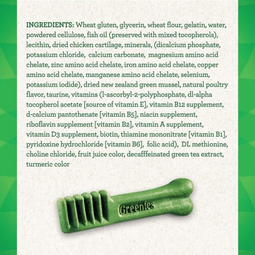 Greenies Original Teenie Natural Dental Care Dog Treats, 12 oz. Pouch (43 Treats) - Image 56