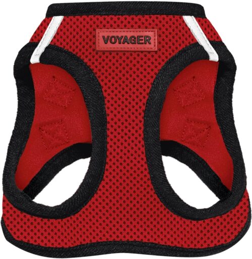 Best Pet Supplies Voyager Step-in Air Dog Harness - All Weather Mesh, Reflective, No Pull Harness for Small, Medium Dogs, Cats - Secure with Hook & Loop Fastener, Buckle, Double D-Rings - Fuchsia, S - Image 189