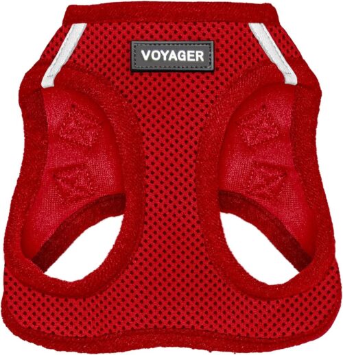 Best Pet Supplies Voyager Step-in Air Dog Harness - All Weather Mesh, Reflective, No Pull Harness for Small, Medium Dogs, Cats - Secure with Hook & Loop Fastener, Buckle, Double D-Rings - Fuchsia, S - Image 197