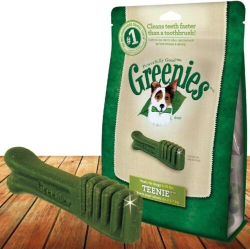 Greenies Original Teenie Natural Dental Care Dog Treats, 12 oz. Pouch (43 Treats) - Image 73